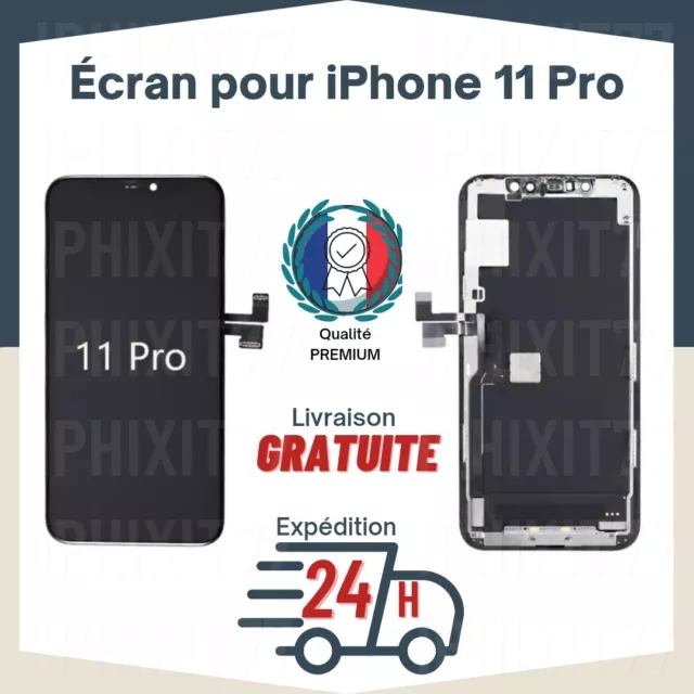 Écran Pour iPhone 11 PRO Vitre Tactile noir Complet NEUF TOP QUALITÉ ⭐️⭐️⭐️⭐️⭐️