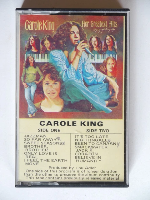 Carole King - Her Greatest Hits. Cassette (C-5)