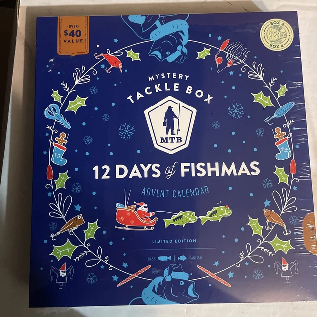 12 DAYS OF Fishmas Holiday Advent Calendar 2022 Gift Limited Edition