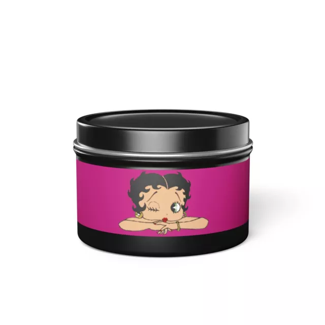 Hot Pink BETTY BOOP Tin Candle