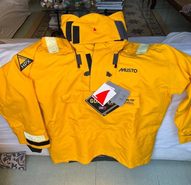 Musto HPX GTX PRO OCEAN TECNOLOGY Series Smock con cappuccio XL Musto HPX GTX PRO OCEAN TECNOLOGY Series Smock con cappuccio XL