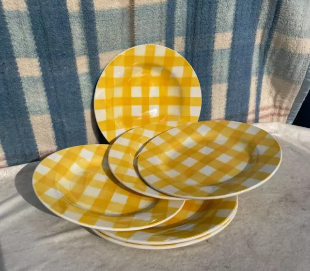 6 Assiettes DIGOIN Vintage 70