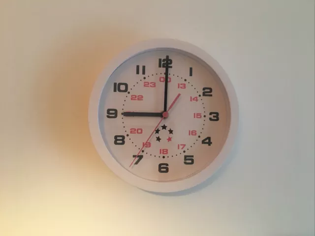 Vintage  large hospital  Quartz wall clock