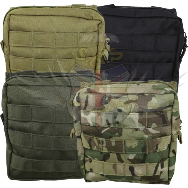 Kombat GB Tactique Moyen Molle Utility Sangle Pochette Noir,Vert , Coyote & Btp