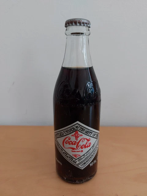 Broche Vintage Bouteille De Coca-Cola - Pièce De Collection, Occasion Avec Usure