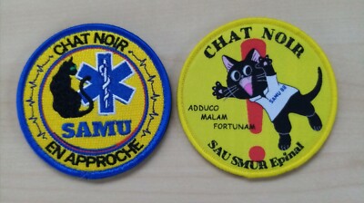 Ecusson Collection Samu Chat Noir Obsolete Eur 8 00 Picclick Fr
