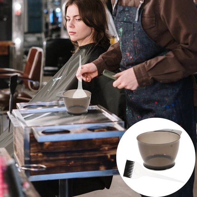 2 Pcs Rührschüsseln Für Haarfarbe Farbset Für Haarfärbemittel Verdickt Haupt