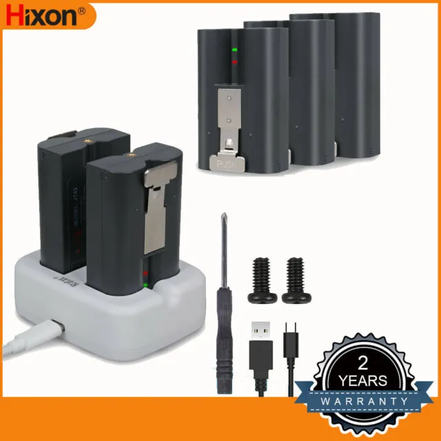 Hixon 6200mAh Schnellwechsel-Akkupack für Ring Video Doorbell 2 3 4 Peephole Cam