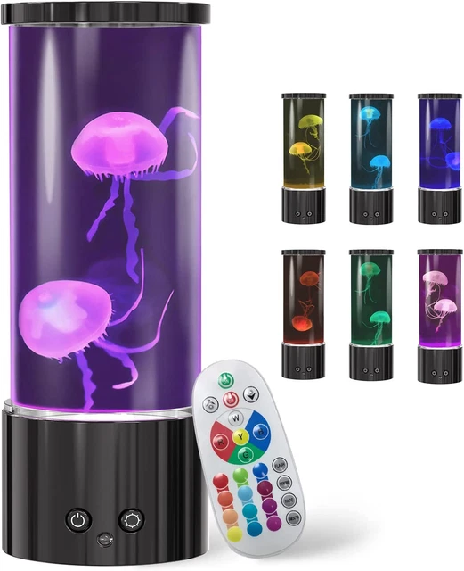 Jellyfish Lava Lamp, Jellyfish Lamps, Jellyfish Night Aquarium Tank Night Light