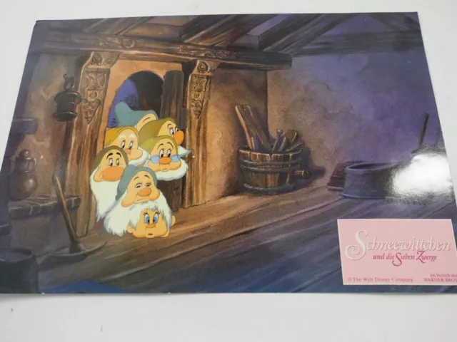 Schneewittchen und die Siben Zwerge(Snow White & 7 Dwarfs) German Lobby Card