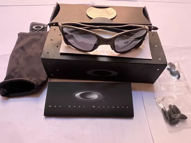 VINTAGE RARE X MAN OAKLEY JULIET RUBY+SIDE BLINDERS CICLOPE SERIAL