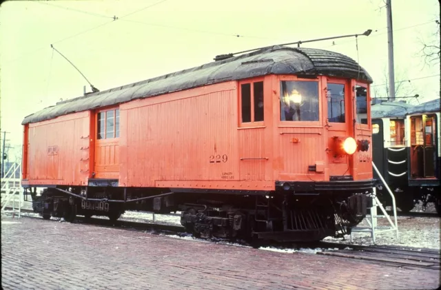 North Shore Line (CNSM) - Interurban - #229 - Duplicate 35mm Slide (b)