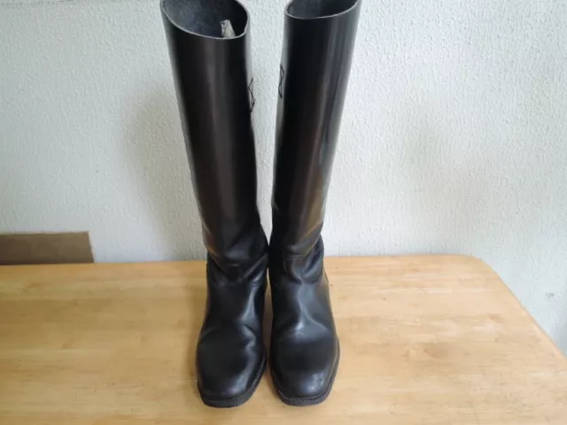 Vintage Bottes Soubirac Horse Riding Boots AU Ladies Size 4