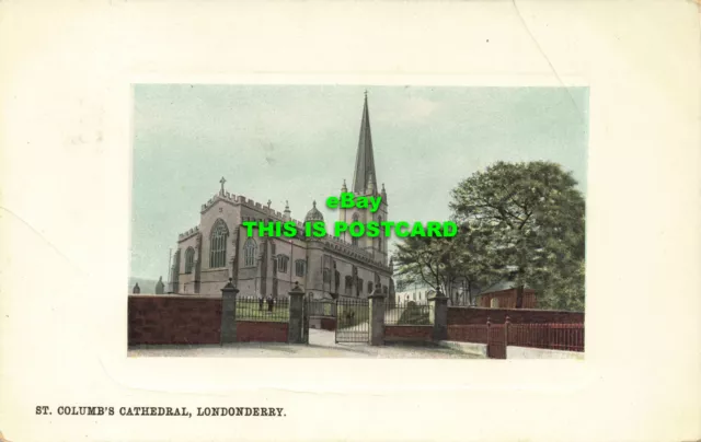 R601216 St. Columbs Cathedral. Londonderry. Real Glossy Panel Series. W. H. and