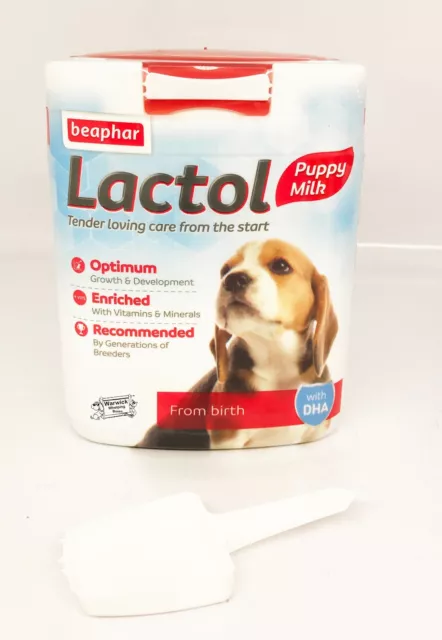 LACTOL PUPPY MILK 500g For Baby Orphaned Puppies add to your