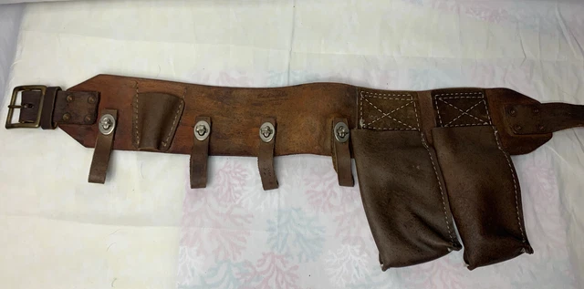✨Buckingham 1336 Leather Lineman Belt - Good Preowned Condition✨
