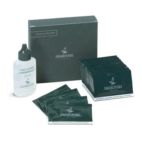 SWAROVSKI BINOCULAR CLEANING Set Refill Liquid + 25 x wipes (UK Stock) BNIB £14.95 PicClick UK