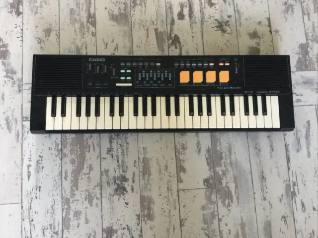 Vintage 80er Jahre Casio Casiotone MT-220 Vintage 49 Keyboard Trommel Maschine Synth