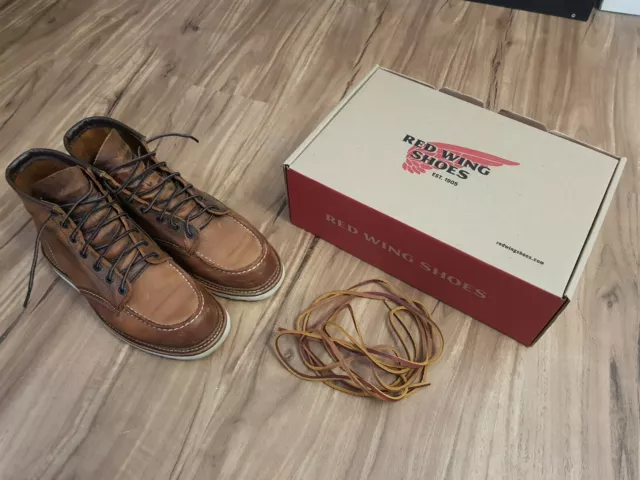 Red wing moc toe sales copper rough and tough