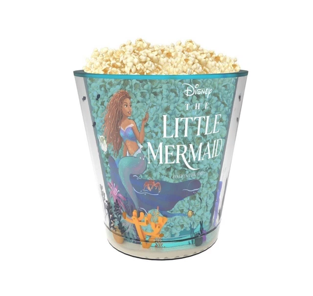 THE LITTLE MERMAID popcorn bucket 2023 AMC Exclusive Ariel 90.00