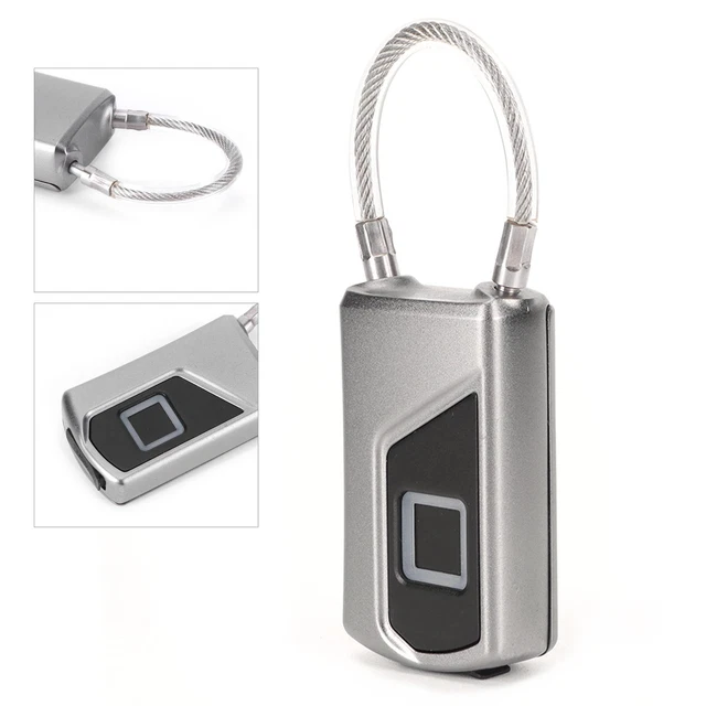 Cadenas Intelligent à Empreinte Digitale IP66 Waterproof App Padlock F