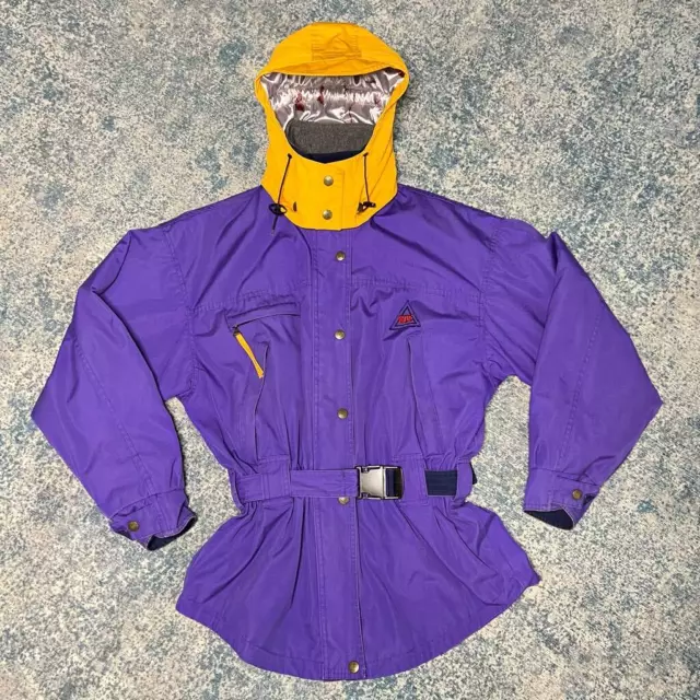 SOS SPORTSWEAR OF Sweden Thinsulate Vintage Belted Ski Coat, Purple,  Women's 8 £95.23 - PicClick UK