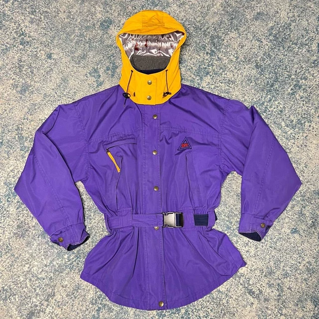 SOS SPORTSWEAR OF Sweden Thinsulate Vintage Belted Ski Coat, Purple,  Women's 8 £95.23 - PicClick UK