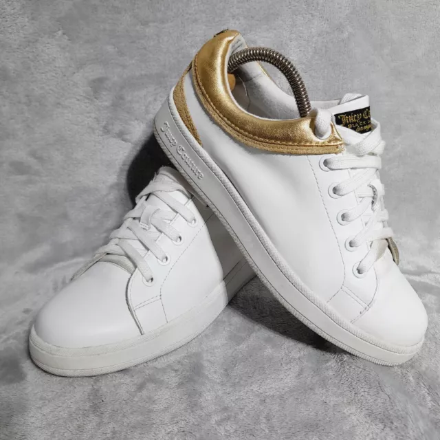 Juicy Couture White Sneakers Size 9 1/2 - 73% off | ThredUp