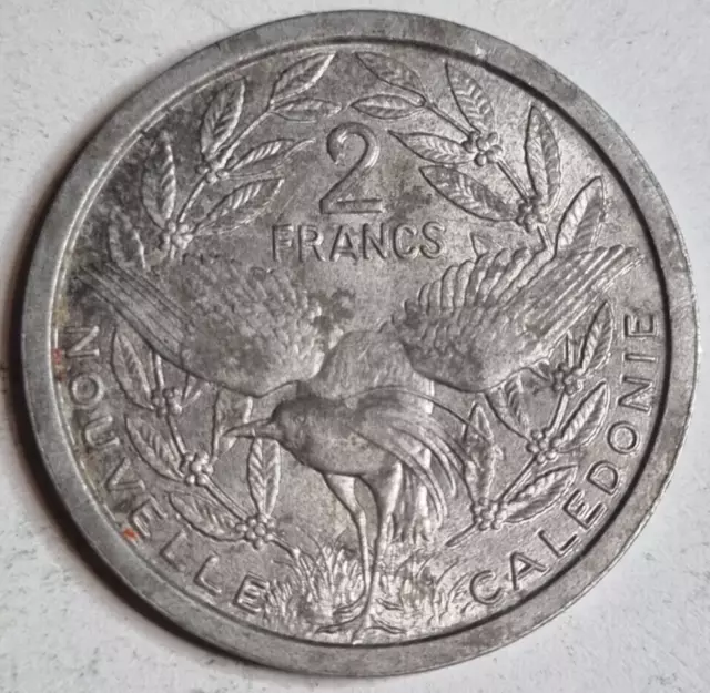 New Caledonia 1949 2 Francs