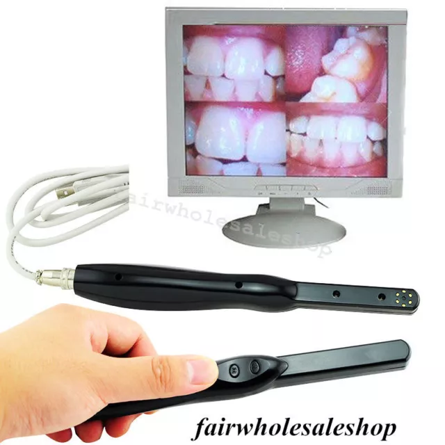 Dental HD CMOS USB Intraoral Intra Oral Camera 6 Mega Pixels 6-LED Clear Image A 2