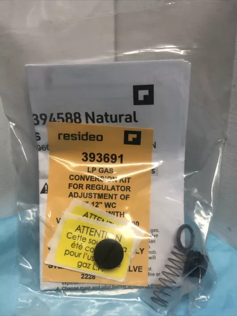 Honeywell / Resideo 393691 LP Gas conversion kit-Slow Opening Models