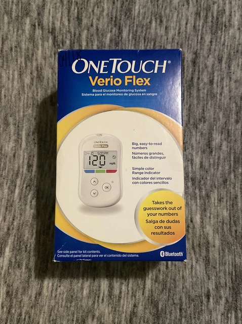 Sistema de monitor de glucosa en sangre OneTouch Verio Flex