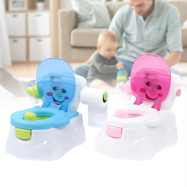 Mini toilette bébé pot toilette pour enfants formateur PP matériel coffre -  fort