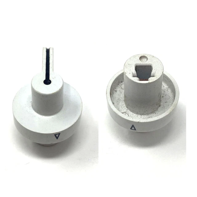 Manopola Bianca 12h Per Piano Cottura Indesit - Foto 5