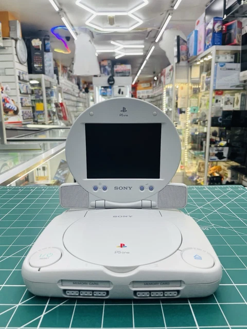 PS1 Combo With LCD Monitor SCPH-100 Playstation + Controller NTSC