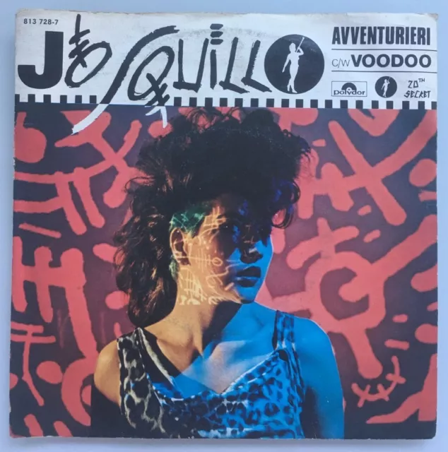 Jo Squillo - Avventurieri (7" ) - NM/EX+