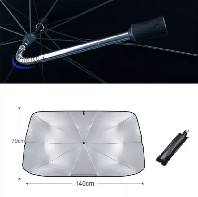 Upgraded Car Front Windshield Sunshade Umbrella Sun Protection Heat Insulation