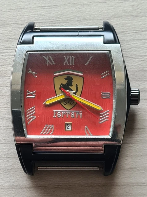 OROLOGIO AUTOMATICO FERRARI Rosso Data Logo Scuderia EUR 44,00