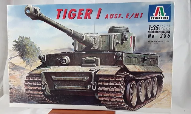 ITALERI 286 - TIGER I ausf E-H1 -  scala 1/35