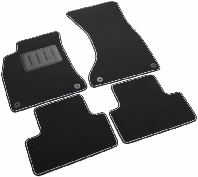 Alfombrillas Coche Moqueta Sprint para Audi A4 B8 De 2008-2016, A5 8TA De 2009-