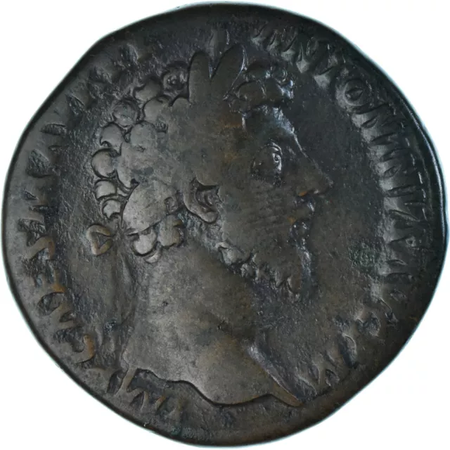 [#1174201] Monnaie, Marc Aurèle, Sesterce, 161-162, Rome, TTB, Bronze, RIC:826