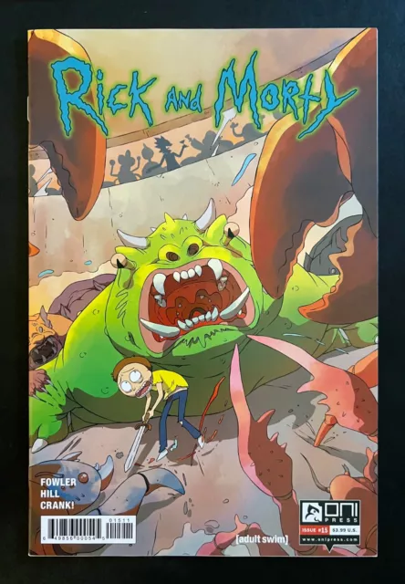 RICK AND MORTY #15 Hi-Grade Tim Fowler Art C.J. Cannon Cover Oni 2016