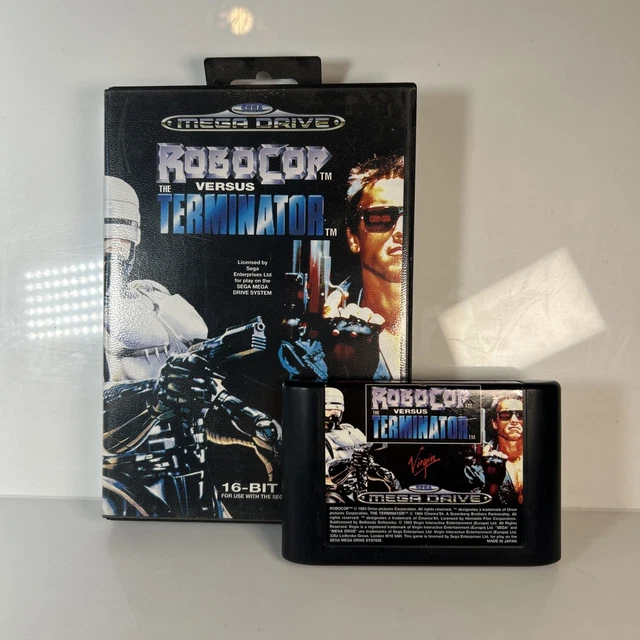 Jeu Megadrive RoboCop Vs Terminator (PAL, Complet) – Action Rétro SEGA