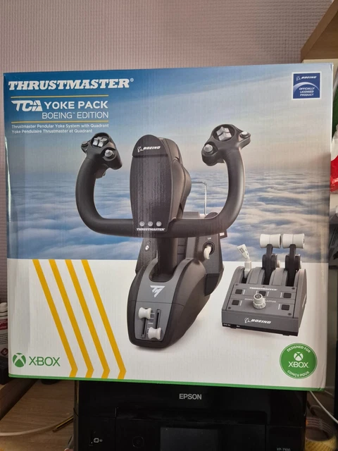 Xbox Thrustmaster Controller Shell THRUSTMASTER TCA YOKE Pack Boeing Xbox Series Edition Controller £275. ...