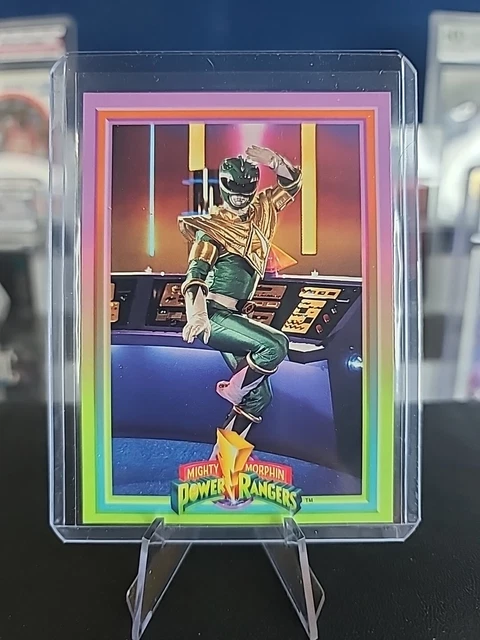 MIGHTY MORPHIN POWER Ranger Green Ranger - Tommy #45 1994 Saban Card £ ...
