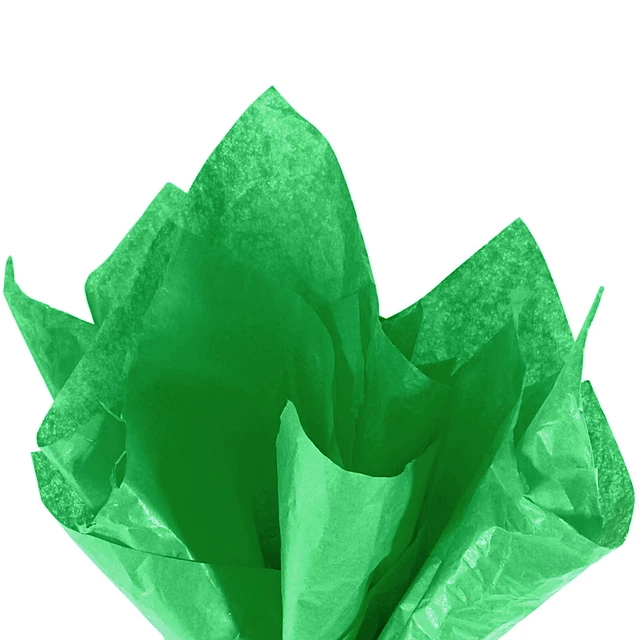 Gift Wrap Tissue Paper Grass Green 20"x26" for Gift Bag Wedding Party 50 Sheet