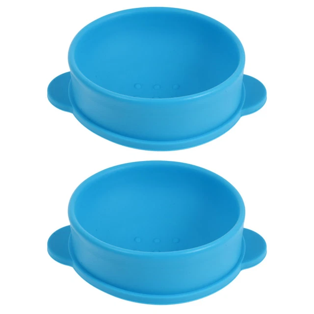 2 pezzi cera silicone pentole cera pieghevole pentole riscaldamento cera accessori