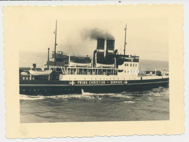 Foto Schiff-Dampfer Prins Christian-Dänemark   2.WK (L818)