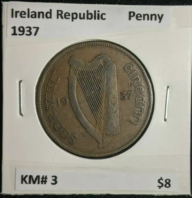 Ireland Republic 1937 Penny KM# 3 #1295