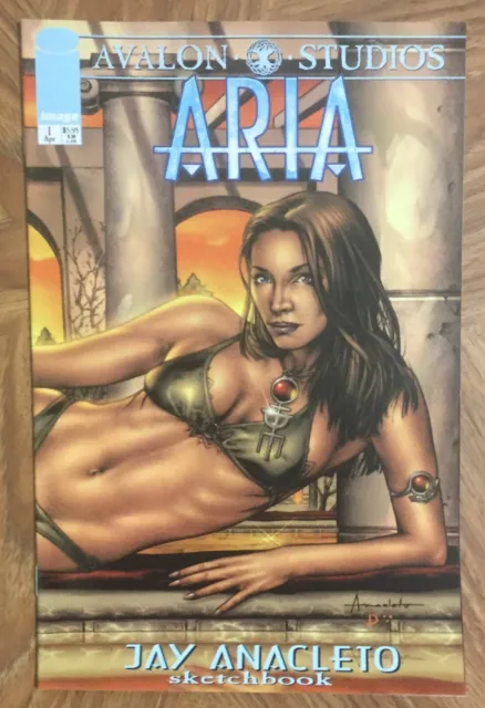 ARIA: JAY ANACLETO SKETCHBOOK Image Comics #1 April 1999